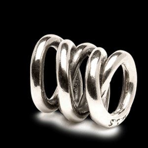 Trollbeads silver Three Siblings bead!